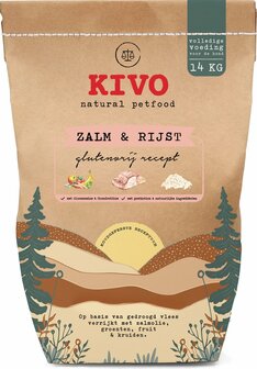 Kivo Zalm Rijst 4 kilo