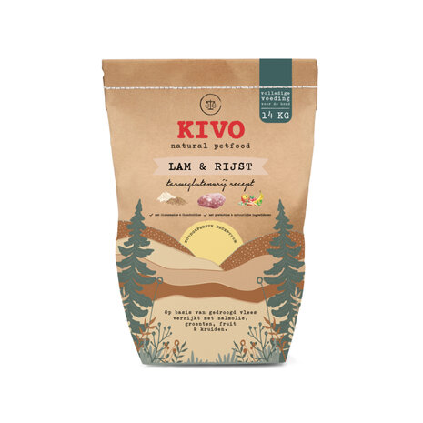 Kivo Lam & Rijst 4 kilo