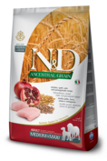 N&D Ancestral Grain Kip, Spelt, Haver & Granaatappel Adult Medi/Maxi 12kg