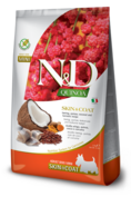 Farmina Quinoa skin&coat haring, quinoa,kokosnoot&kurkuma Adult mini 2,5 kg.